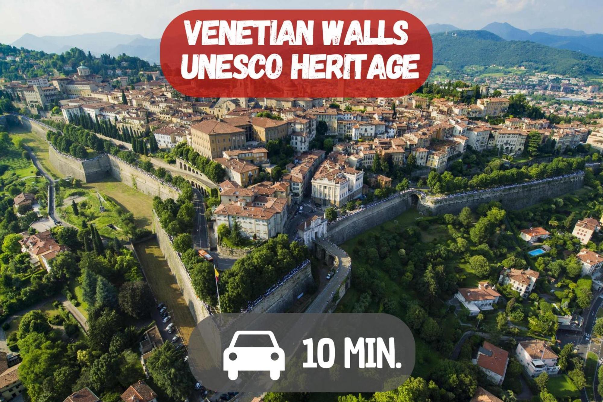 10' From The Venetian Walls, Luxury House With Spa Bergamo Kültér fotó